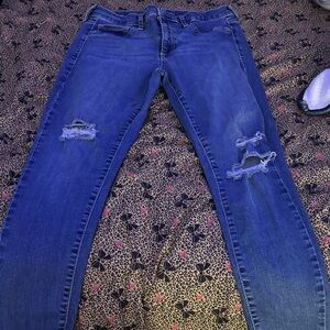 GAP Women's Skinny Jeans - Classic Blue